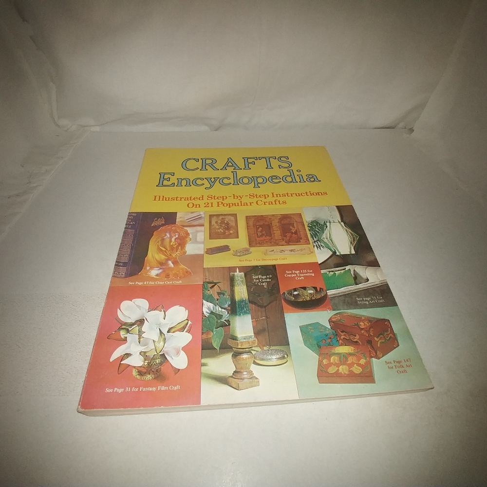 Crafts Encyclopedia Illustrated Step-by Step Instr
